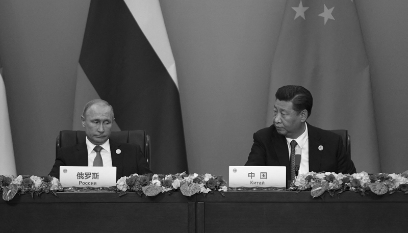 Vladimir Putin and Xi Jinping in September 2025.