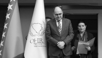 The former High Representative for Bosnia and Herzegovina Christian Schmidt who resigned on 11 May 2026. 