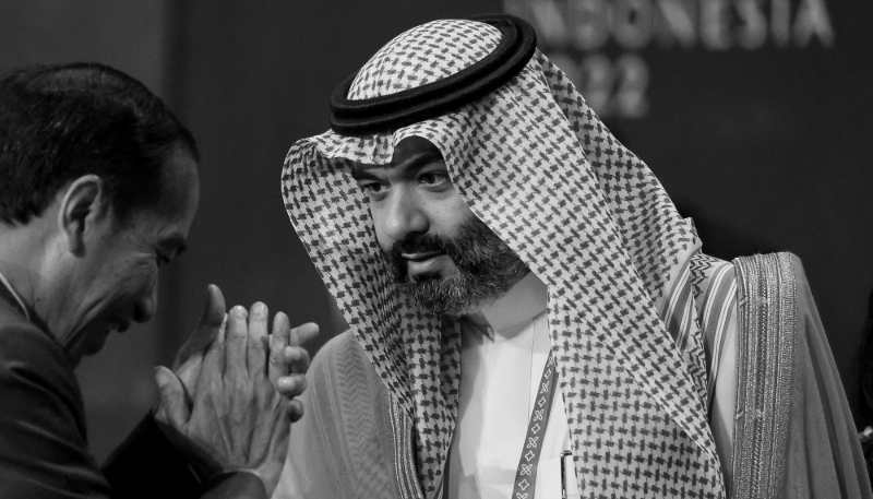 The Saudi Minister of Communications and Information Technology, Abdullah bin Amer al-Swaha.