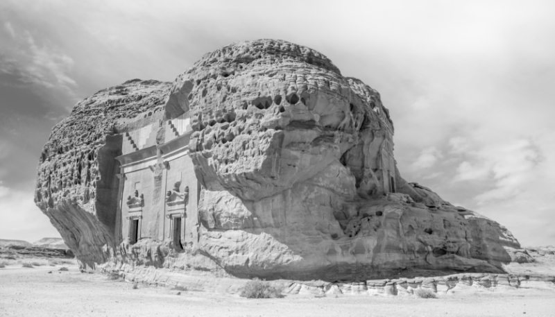 The Nabataean site of Al-Ula, in Saudi Arabia.