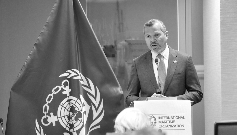 The Secretary-General of the International Maritime Organisation (IMO), Arsenio Dominguez.