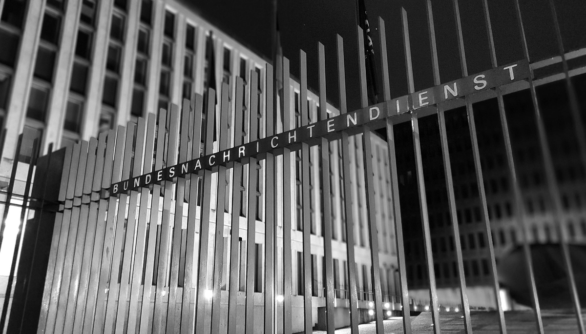 German Federal Intelligence Service (BND) headquarters in Berlin.