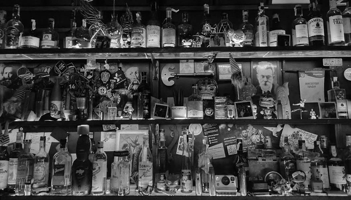 The Barman Dictat in Kyiv, Ukraine.
