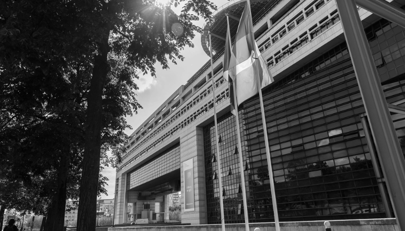 Bercy, the French Ministry of Economy and Finance in Paris.