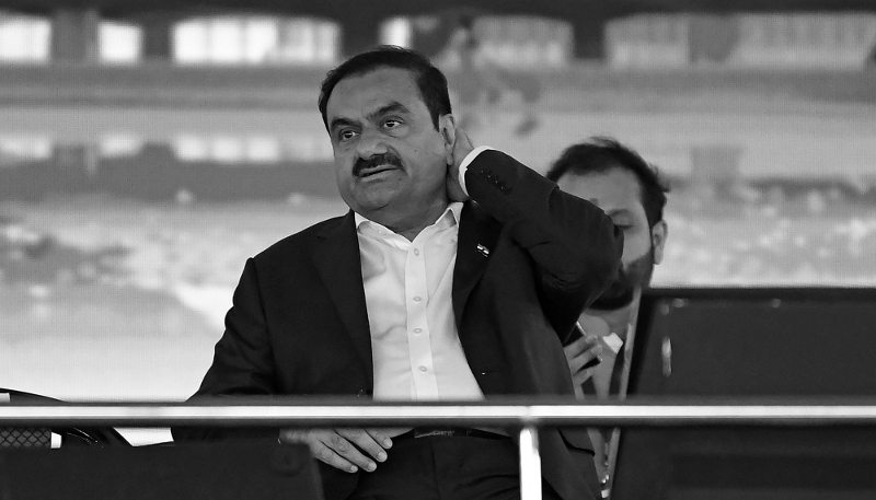 Indian billionaire and chair of the Adani Group conglomerate, Gautam Adani.