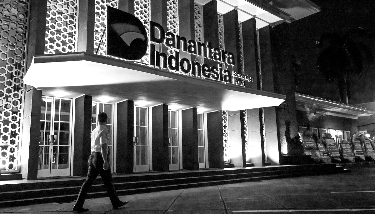 Headquarters of Danantara, the Indonesian sovereign wealth fund created by Prabowo Subianto on 24 February 2025.