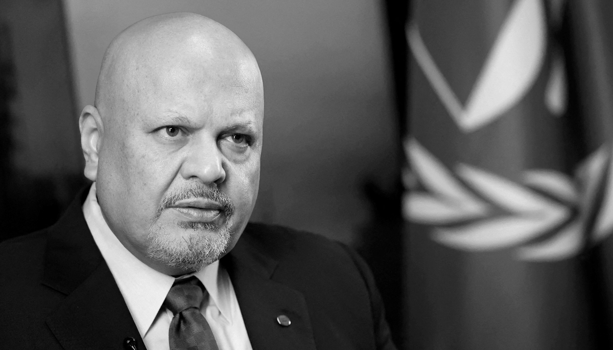 International Criminal Court Prosecutor Karim Khan.
