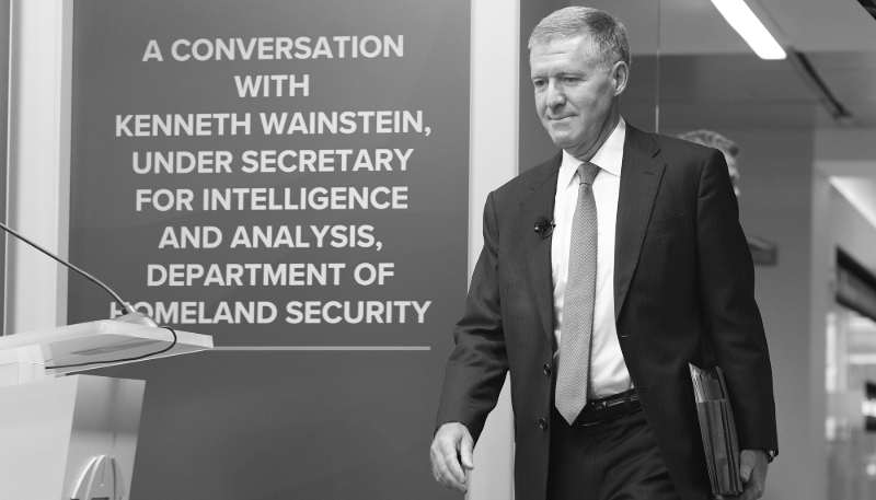 Kenneth Wainstein, US under secretary for intelligence and analysis at the Department of Homeland Security.