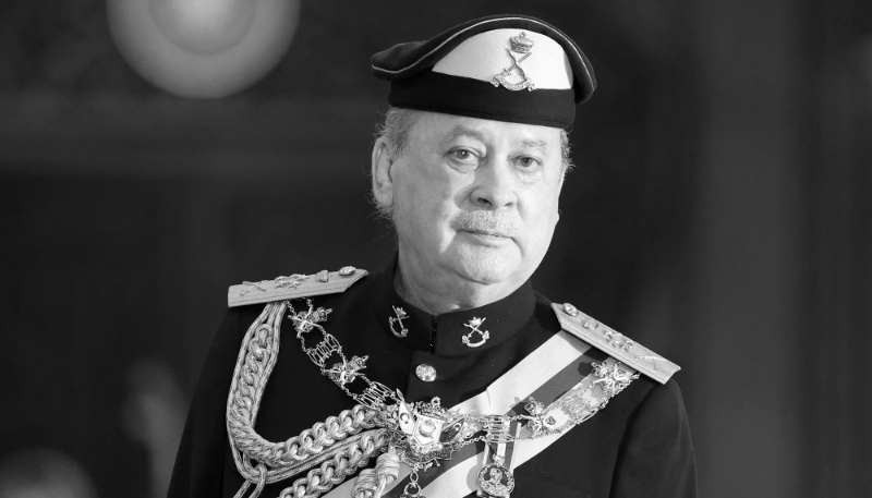 King of Malaysia and Sultan of Johor, Ibrahim Sultan Iskandar.