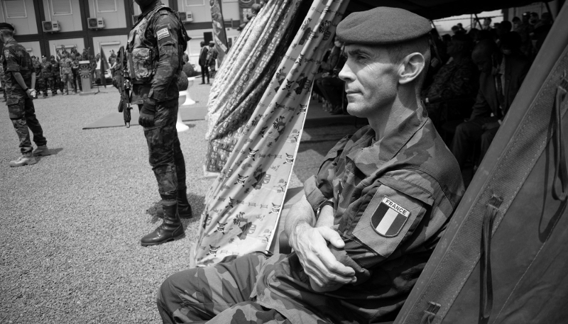 Jacques Langlade de Montgros, head of the French Military Intelligence Directorate (DRM).