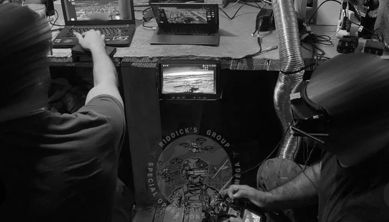 Drone operators from the Omega special unit in action on Ukraine's front line.