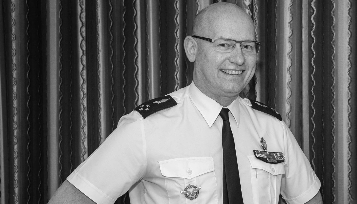 General Luc de Rancourt, 26 April 2022.