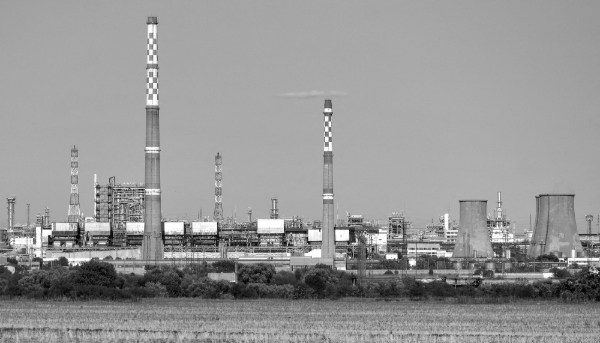 The Lukoil Neftohim Burgas refinery in Bulgaria.