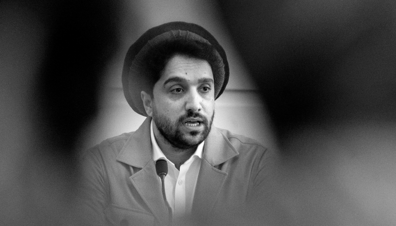 Ahmad Massoud, leader of the National Resistance Front of Afghanistan, 16 September 2022. 