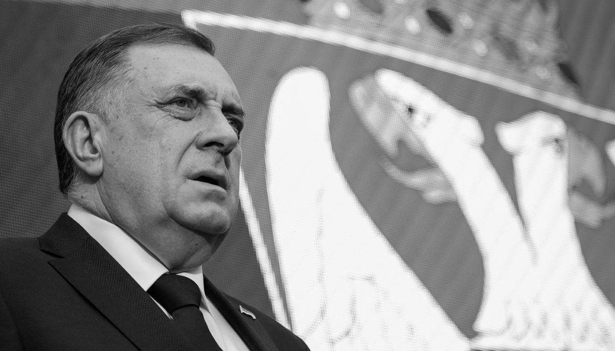 President of Republika Srpska (Serb Republic) Milorad Dodik.