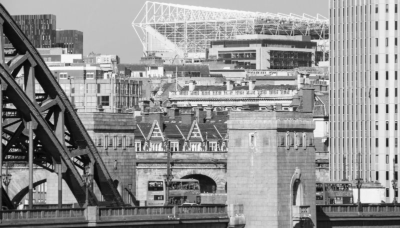 The city of Newcastle in England, where the Italian aerospace group Leonardo has moved its main UK research capabilities.