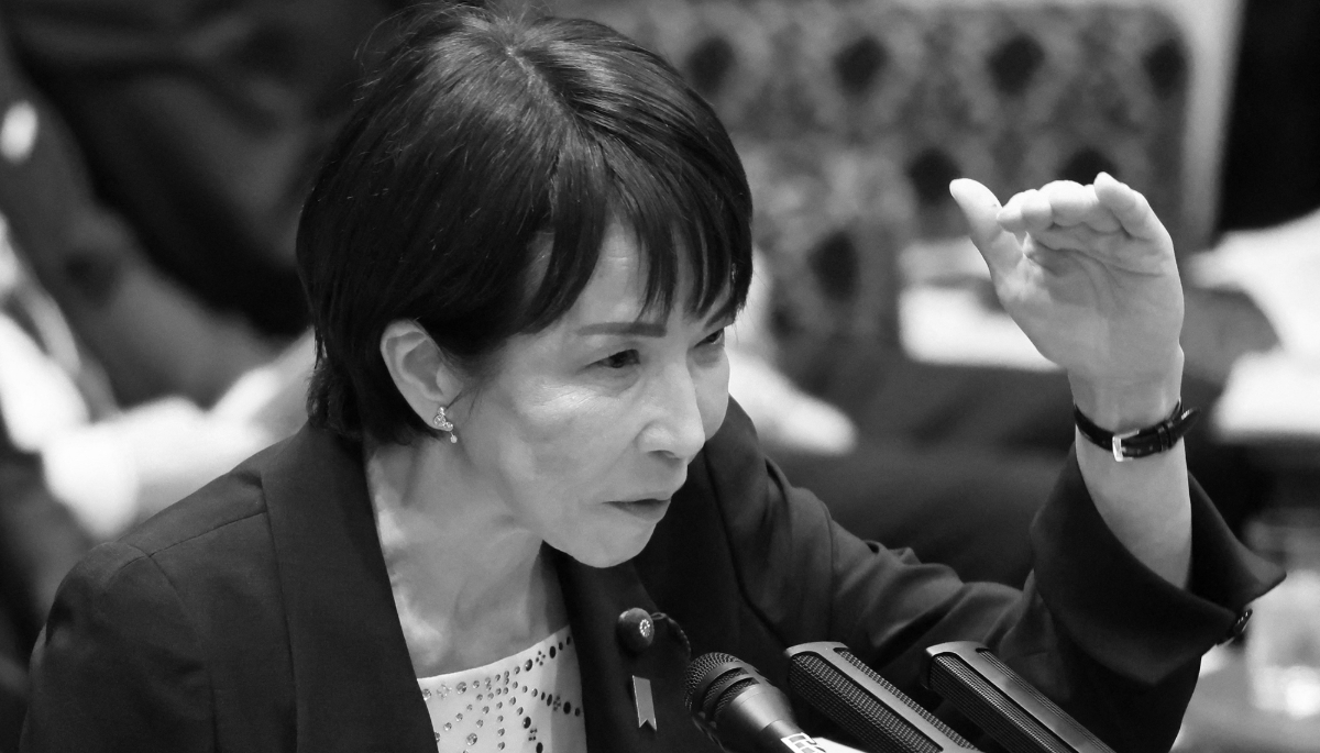 Japan's Prime Minister Sanae Takaichi at the Diet in Tokyo on 13 November 2025.  