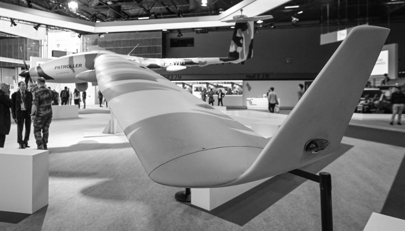 Safran's Patroller at the Eurosatory Defense and Security expo, Villepinte exhibition centre, France, 21 June 2024.