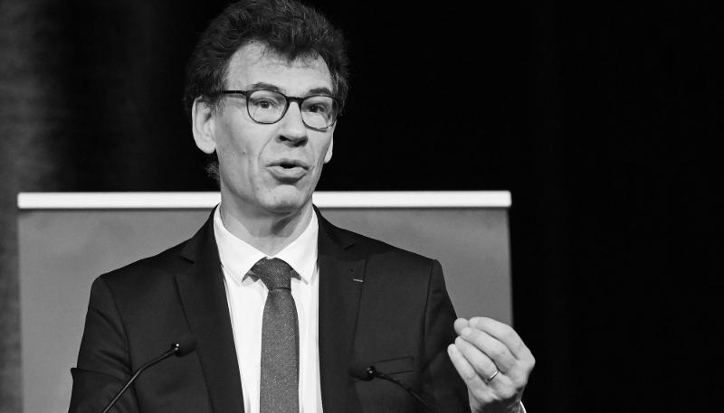 The French Minister for Higher Education and Research Philippe Baptiste.