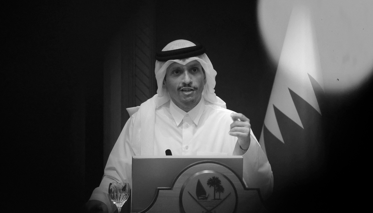 Qatar's Prime Minister Mohammed bin Abdulrahman Al-Thani, in Doha on 24 June 2025