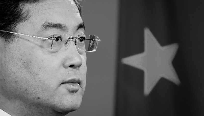 Former Chinese Foreign Minister Qin Gang.
