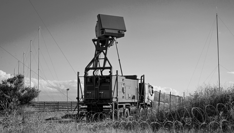 A Thales Group Ground Master 200 (GM200) radar.