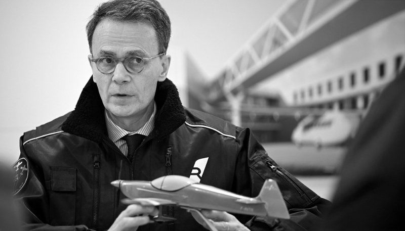 The managing director of French civil aviation authority DGAC, Damien Cazé.