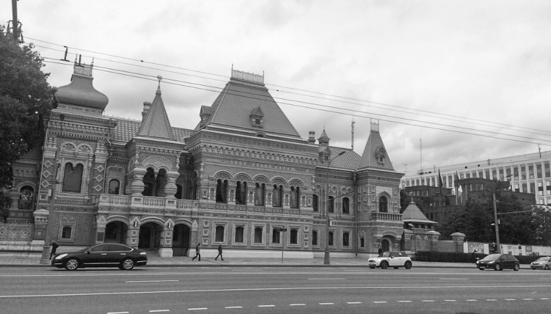 The French Embassy in Moscow.
