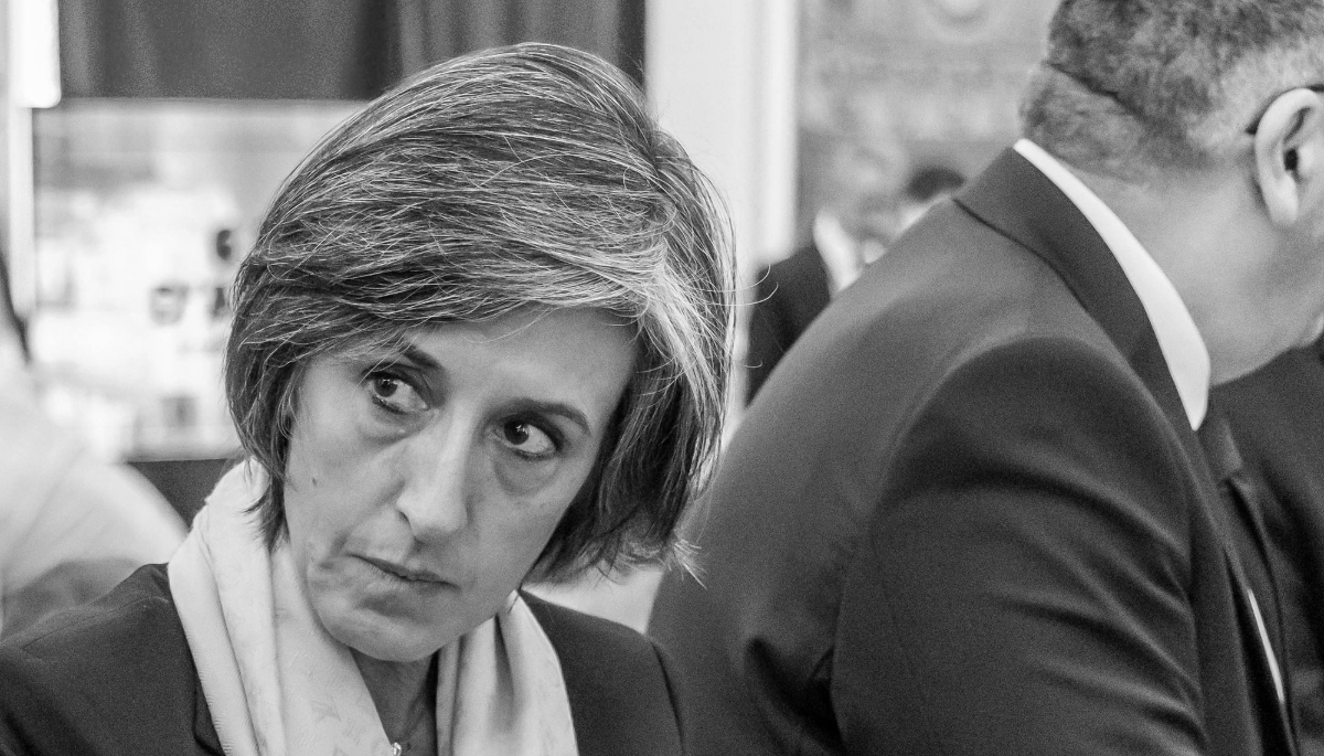 The Director of the DGSI (General Directorate for Internal Security), Céline Berthon.