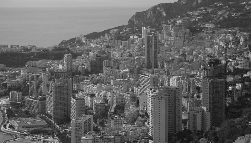 View of Monaco, 21 March 2025.