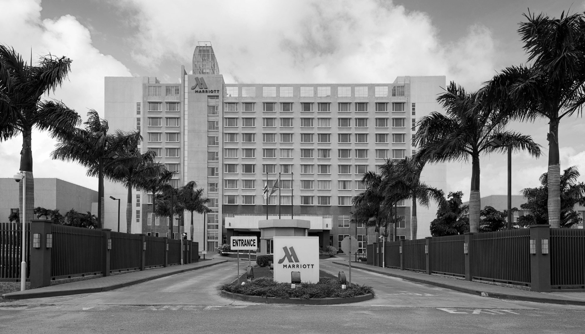 The Marriott Hotel, Georgetown, Guyana.