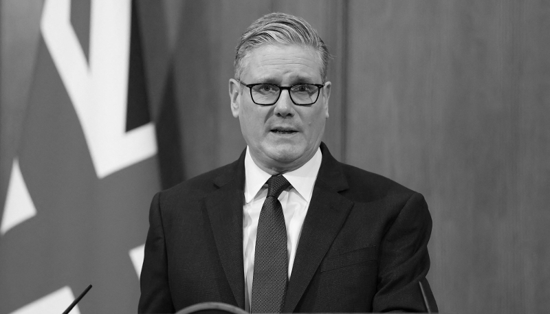 British Prime Minister Keir Starmer holds a press conference on the situation in the Middle East at 10 Downing Street, London, on 1 April 2026. 
