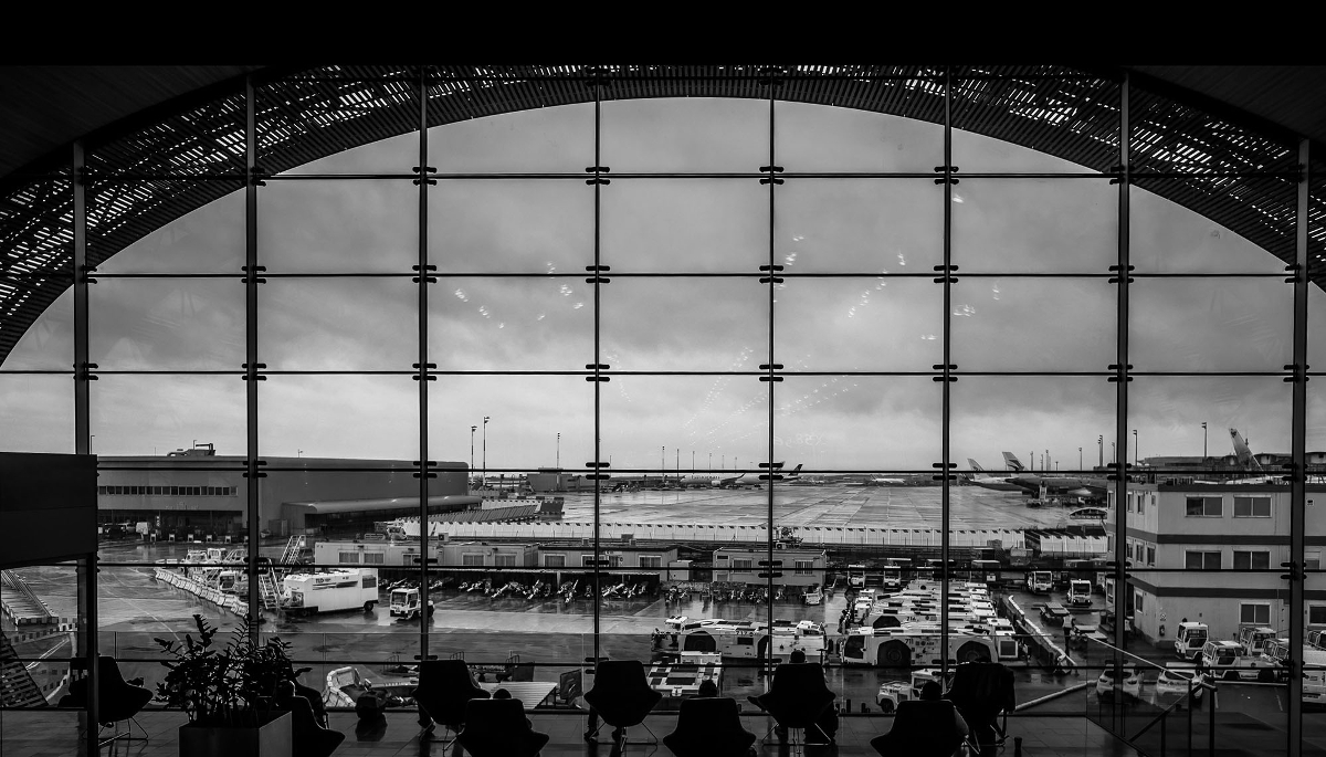 Roissy-Charles-de-Gaulle Airport, near Paris, where an operation targeting a Chinese dissident took place in 2024.