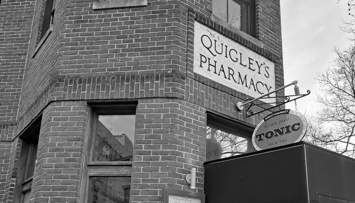 Tonic bar and restaurant, in the Foggy Bottom district of Washington DC.