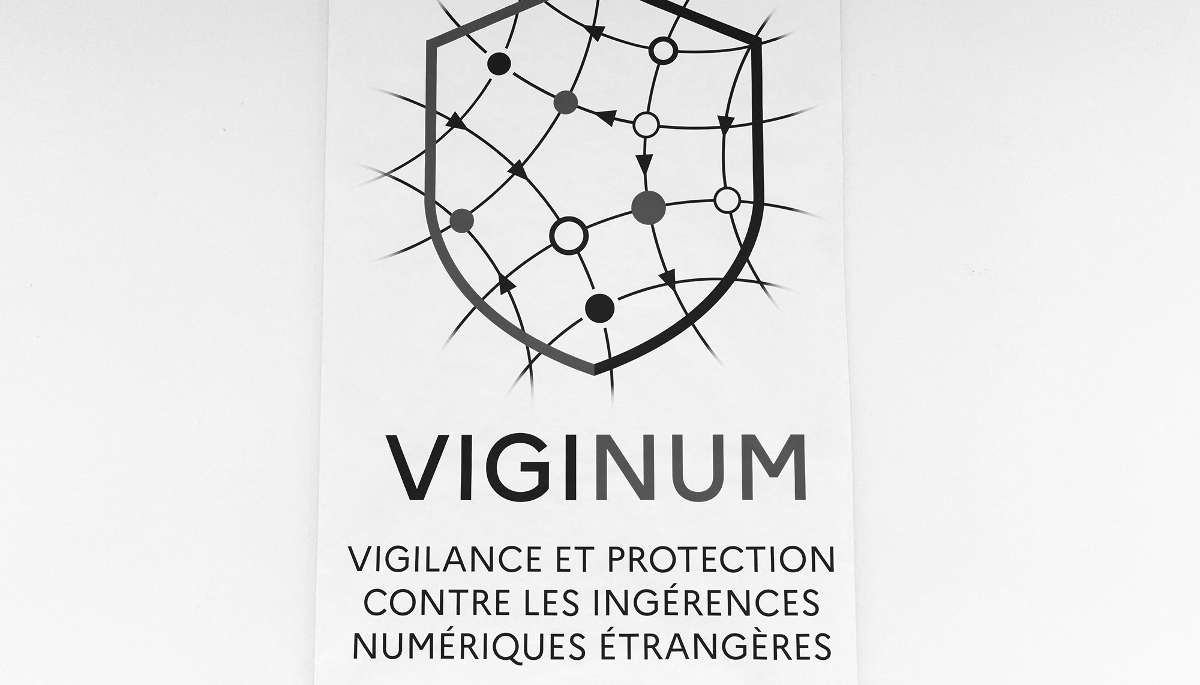 The logo of France's Viginum foreign disinformation watchdog.