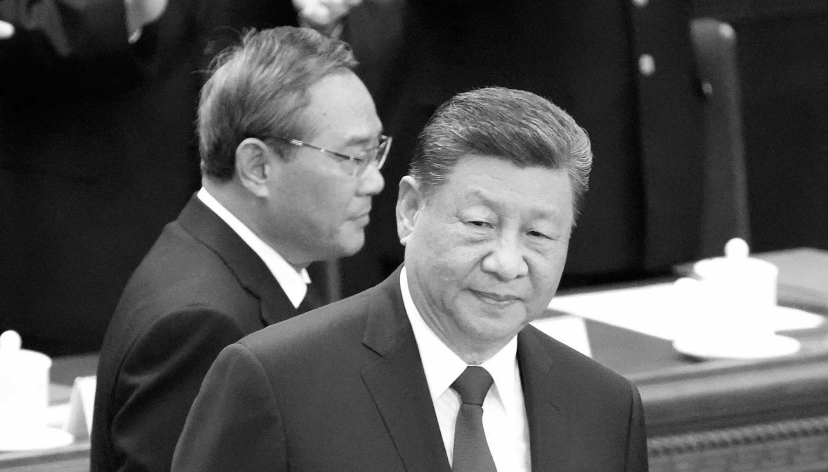 Chinese President Xi Jinping and Premier Li Qiang.