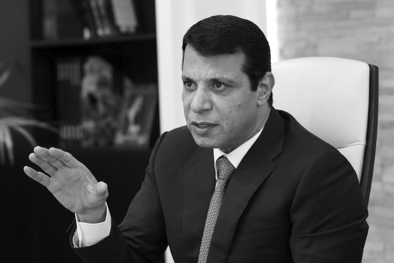 Mohammed Dahlan, former head of Preventive Security in Gaza. 