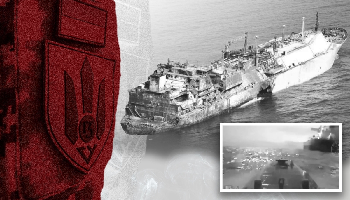 Operating out of the port of Odessa, a civilian bulk carrier is being used as a forward operating base by Ukrainian military intelligence. The operation is being run by the GUR, with the involvement of Group 13.
