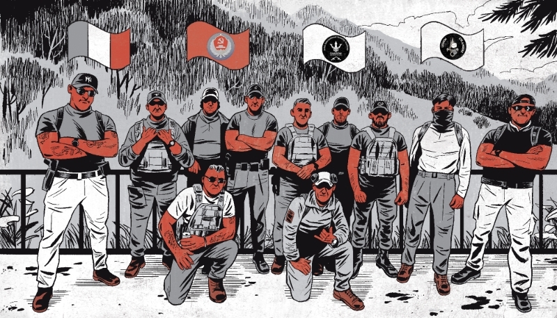 French mercenaries in Myanmar, part 2.