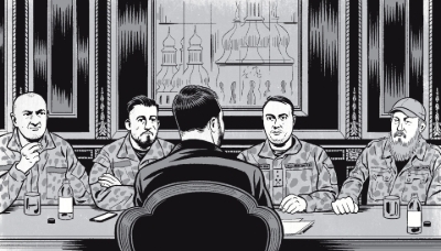 Ukraine's strongmen in war.