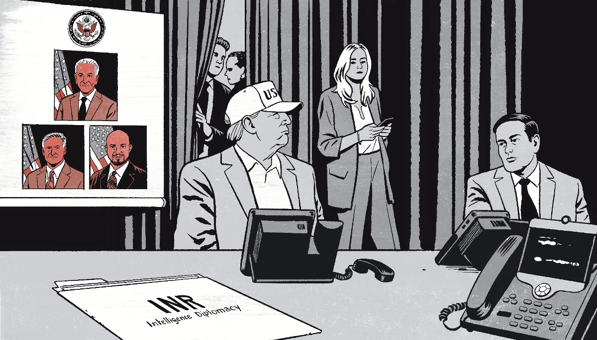 'America First' diplomacy (3/4).