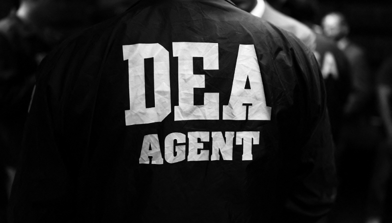 A Drug Enforcement Administration agent.