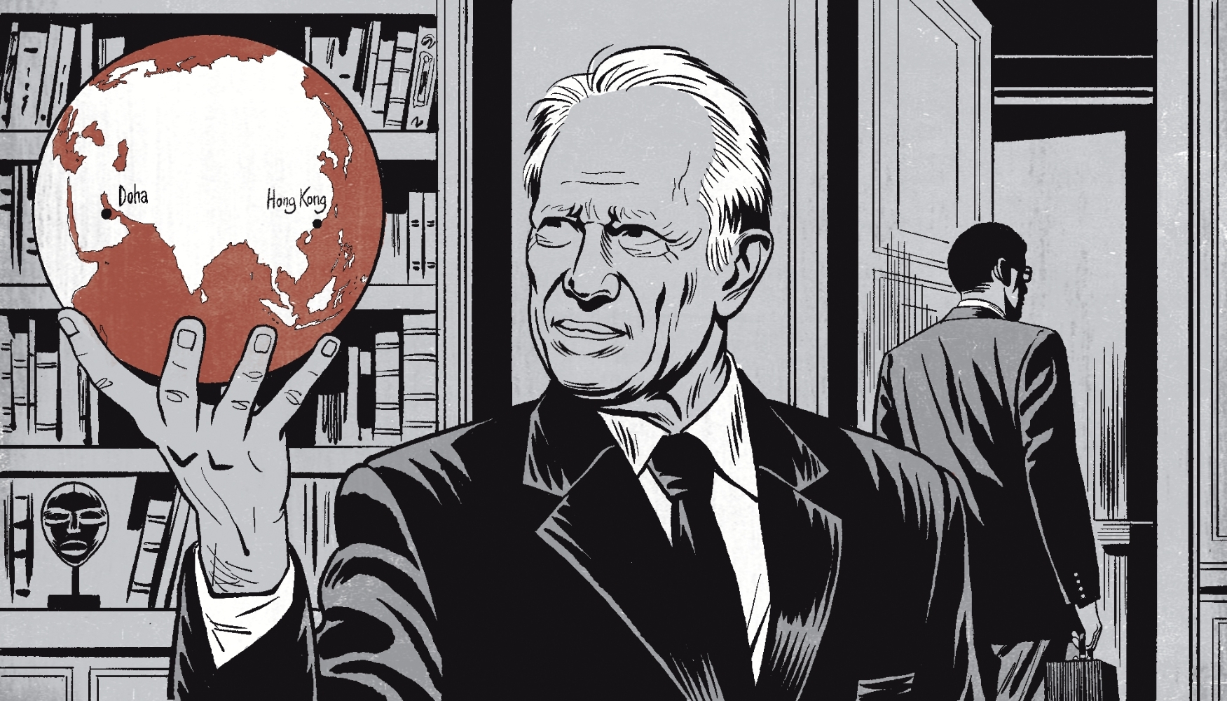 Dominique de Villepin's intelligence connections