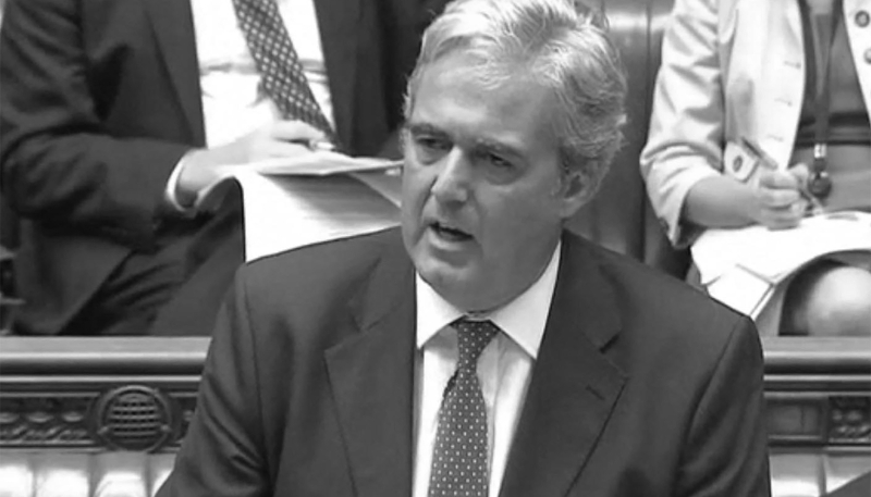 Conservative MP Mark Garnier in the House of Commons, London, September 2016.