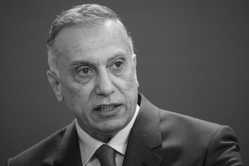 Iraqi Prime Minister Moustafa al-Kazemi.