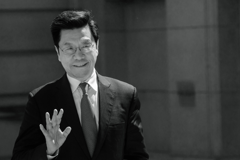 Kai-Fu Lee Chairman & CEO, Sinovation Ventures arrives at the Tech for Good summit, in Paris, France, 15 May 2019.