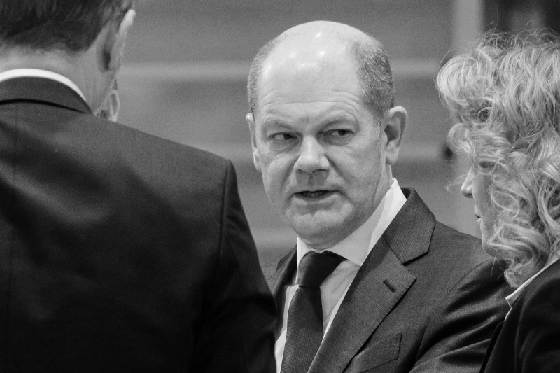 German Chancellor Olaf Scholz.