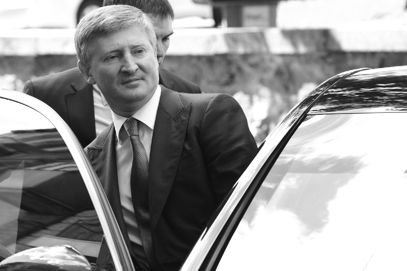 Donetsk oligarch Rinat Akhmetov in 2014.