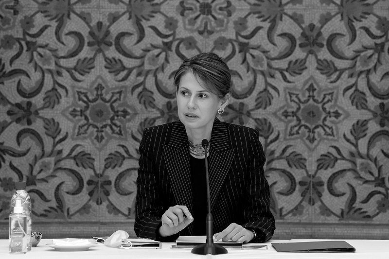 Syrian first lady Asma Al Assad.