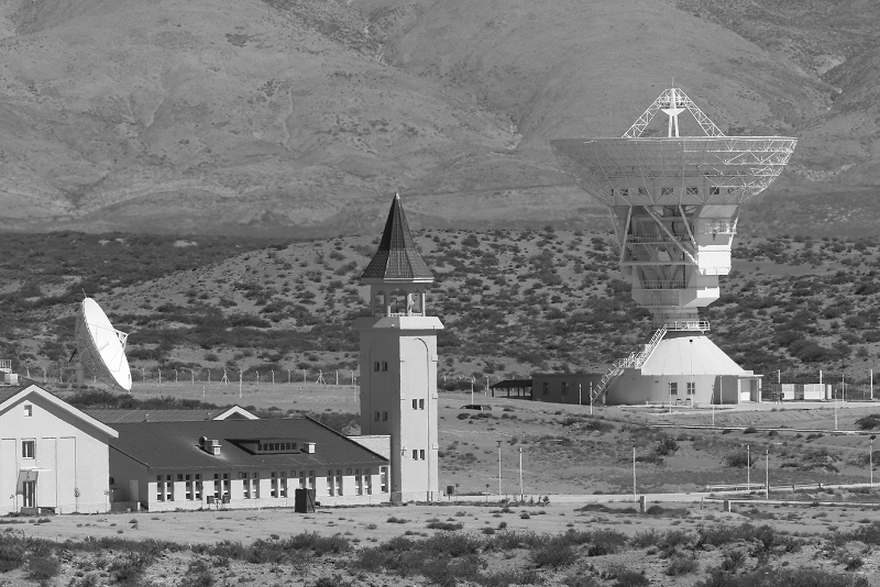 The Las Lajas base, in the Patagonia desert, which is only accessible to the Chinese army.